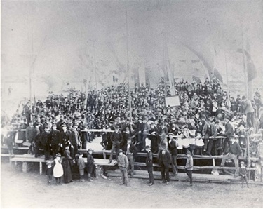 Image of Laying the foundation stone for the Northcote Town Hall