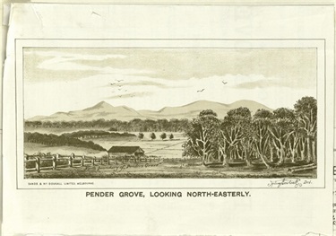 Image of Penders Grove looking North-Easterly 1885 (SLV)