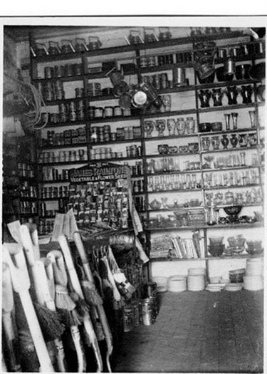 Nelson's Hardware Shop in Thornbury - interior detail