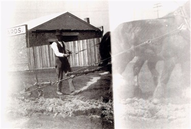 Image of Road work at Northcote during 1930s (courtesy Mary Ritchie) [LHRN2185]