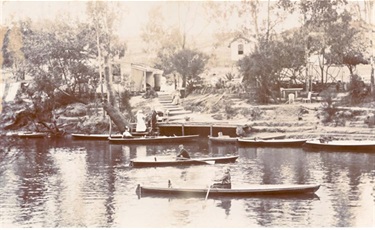 Image of Canoes at Rudder Grange