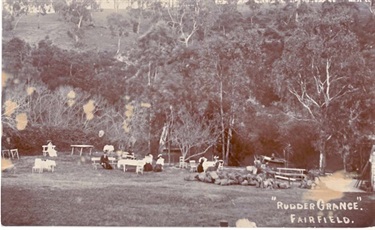 Image of Tea garden at the boathouse