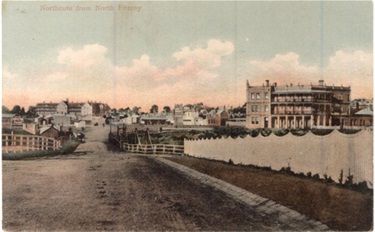 Image of Little Sisters of the Poor as seen from North Fitzroy