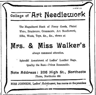 Image of College of Arts Needlework 1914 (2)