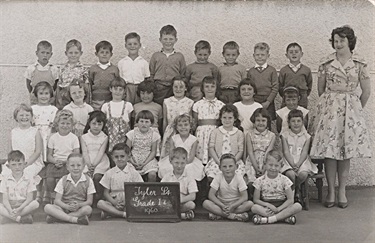 Preston State School, Tyler Street Grade 1d class 1960. Brian Marshall is back row 1st from left [LHRN5437-39]